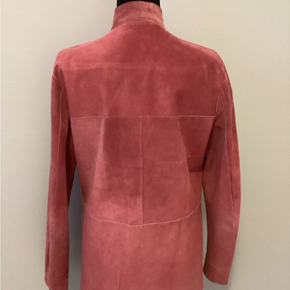 Reversible suade/leather Jacket - Picture 3 of 7